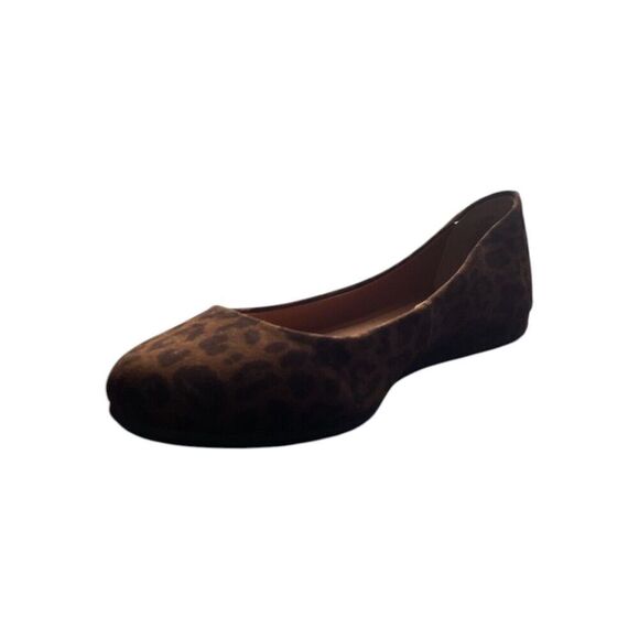 Sun + Stone Women's Eliana Ballet Flats Leopard Print Womens Sz 6.5 READ DESCRIP - Picture 3 of 8